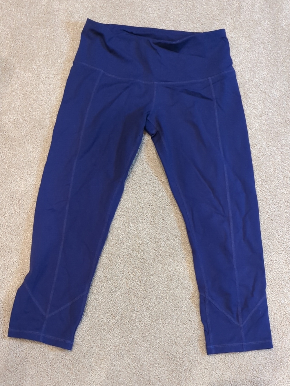 Prana Deep Blue Capri Leggings -Women's